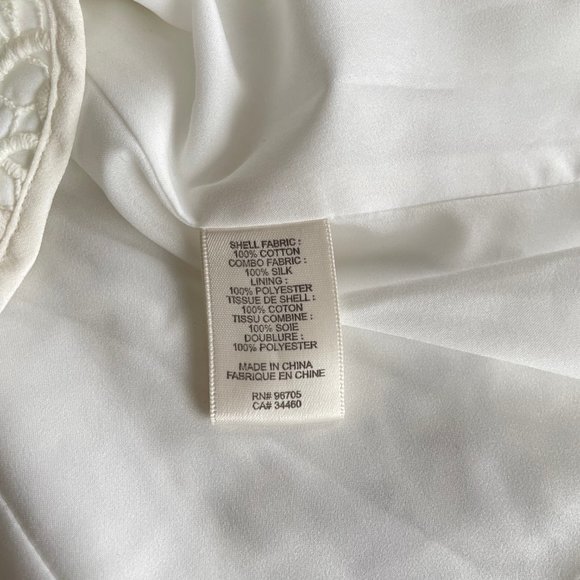 Rebecca Taylor Cream Lace Skirt - Picture 9 of 15